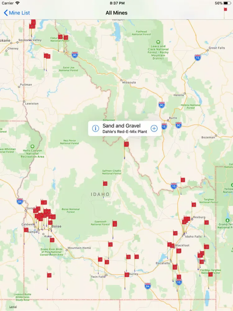 World Mines Mineral Resources iPad 應用截圖