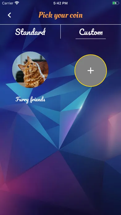 Heads & Tails app Screenshots