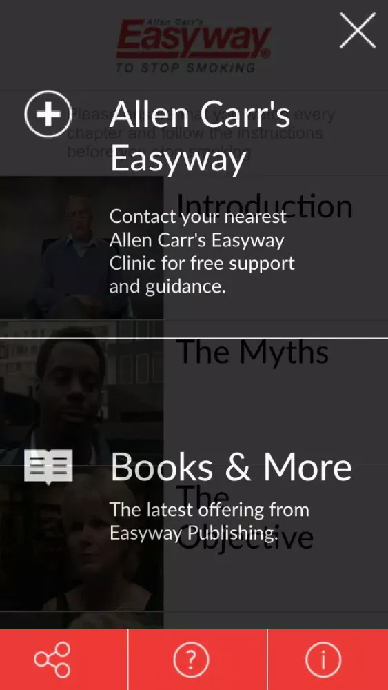 Capturas de tela do Allen Carr's Easy Way to Stop Smoking [Video Edition]