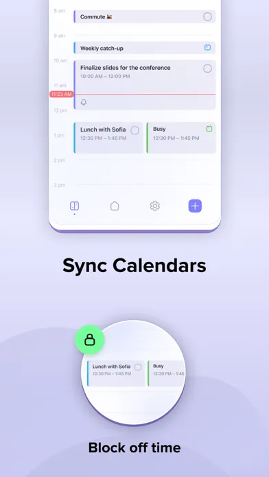 ภาพหน้าจอของ Time Blocking Schedule: Arcush