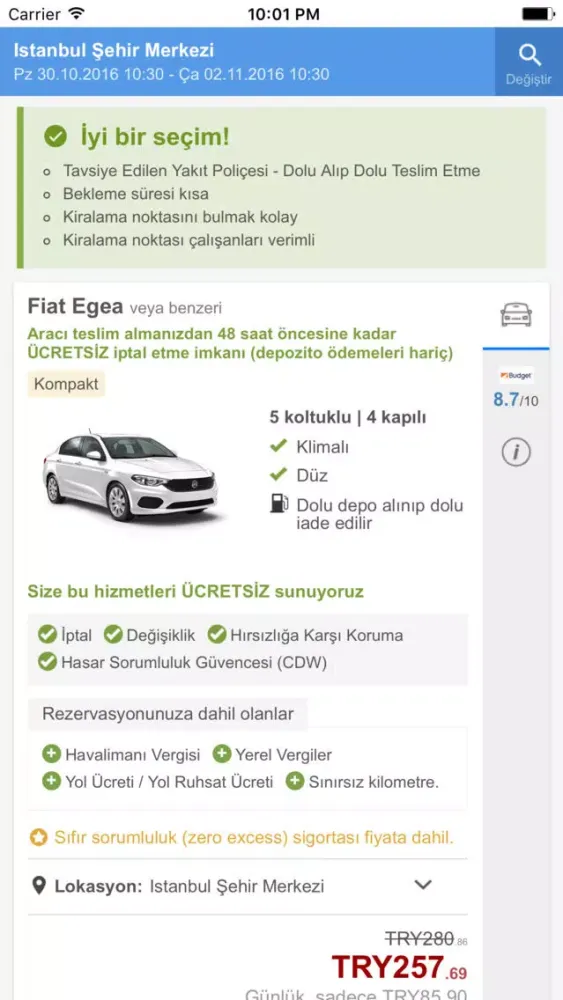 Araç Kiralama应用截图