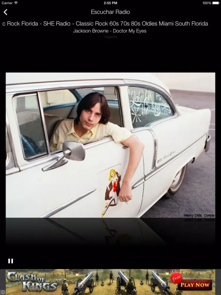 Capturas de pantalla de Escuchar Radio iPad 