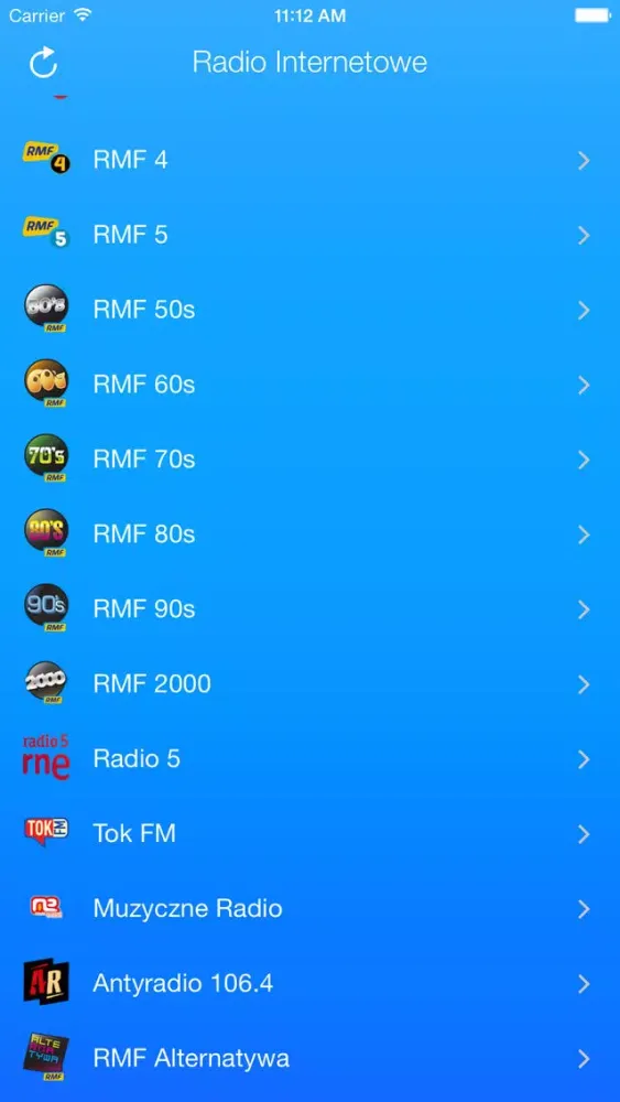 Capturas de pantalla de Radio Internetowe