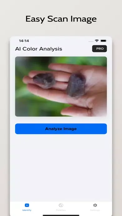 ภาพหน้าจอของ AI Color Analysis | Palette