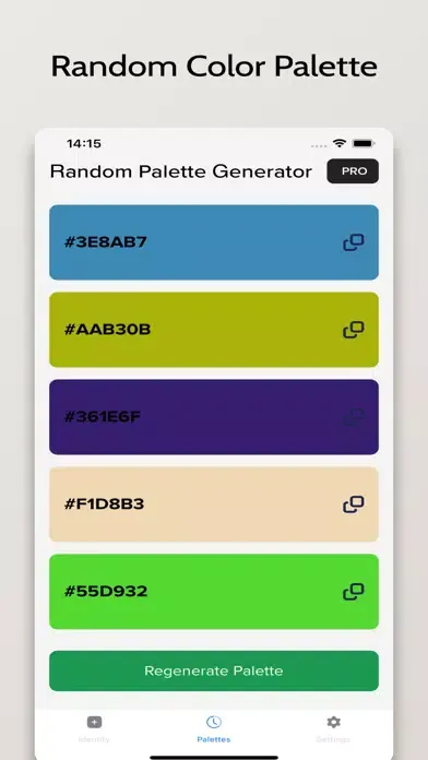 ภาพหน้าจอของ AI Color Analysis | Palette