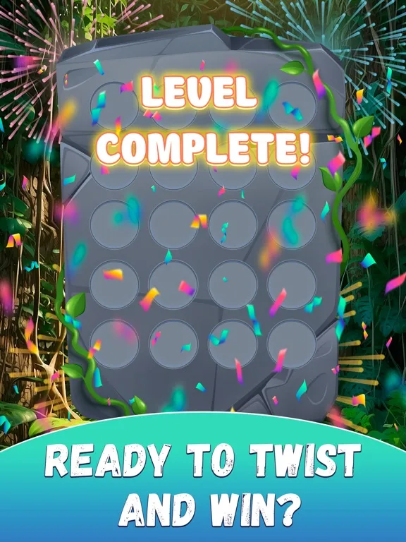 Twisted Knotts Tangle Puzzle iPad  سکرین شاٹس