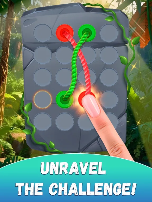Twisted Knotts Tangle Puzzle iPad  سکرین شاٹس