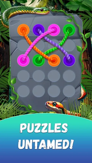 Twisted Knotts Tangle Puzzle سکرین شاٹس