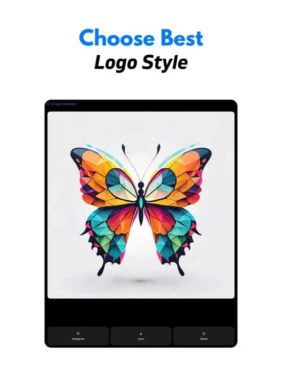 AI Logo Generator+ iPad  Screenshots