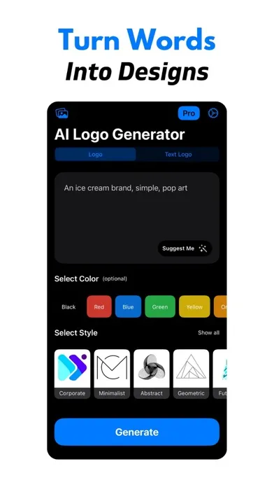 AI Logo Generator+ Screenshots