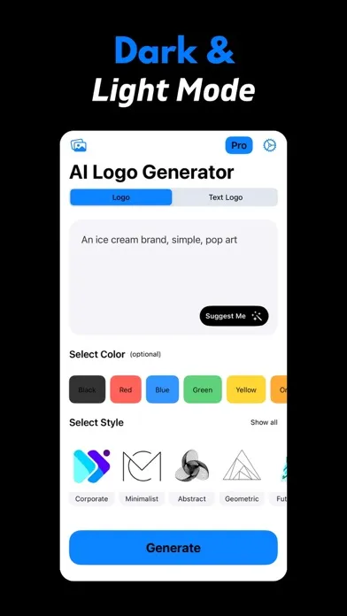 AI Logo Generator+ Screenshots