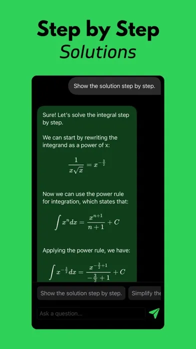 AI Math Problem Solver: Photo Screenshots