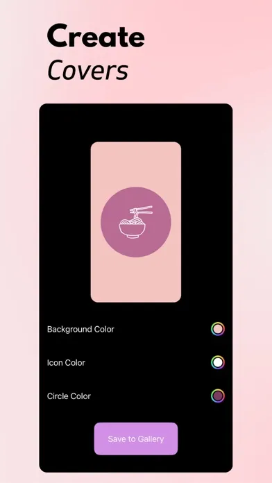 Highlight Cover Maker+ Screenshots