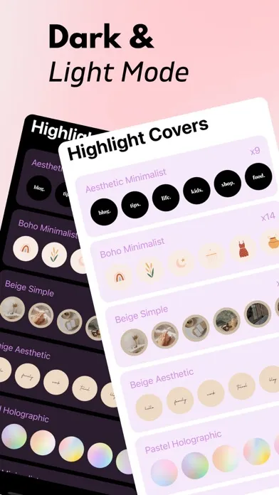 Highlight Cover Maker+ Screenshots