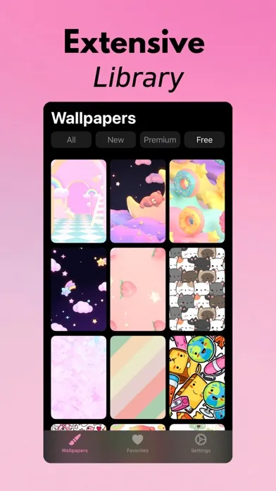 Скриншоты Kawaii Wallpaper+