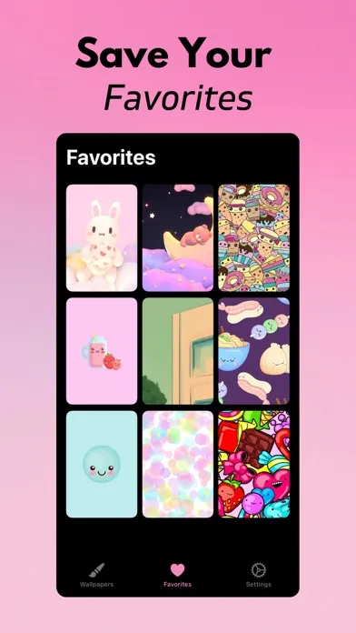 Скриншоты Kawaii Wallpaper+
