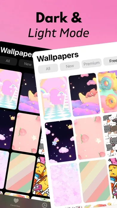 Скриншоты Kawaii Wallpaper+