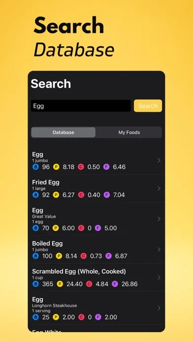 Protein Tracker+ Screenshots