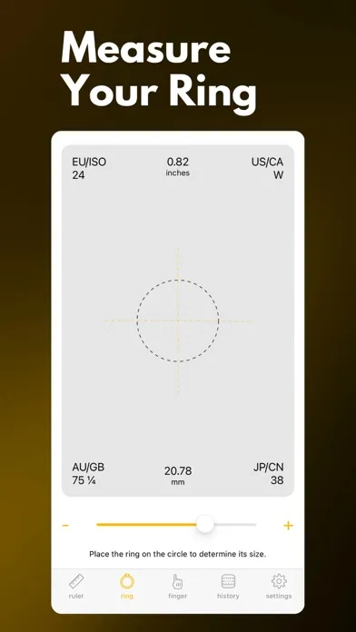 Ring Sizer+ Screenshots