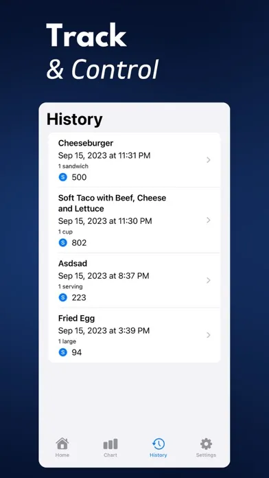 Sodium Tracker+ Screenshots