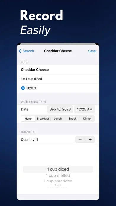 Sodium Tracker+ Screenshots