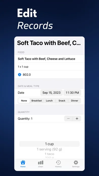 Sodium Tracker+ Screenshots