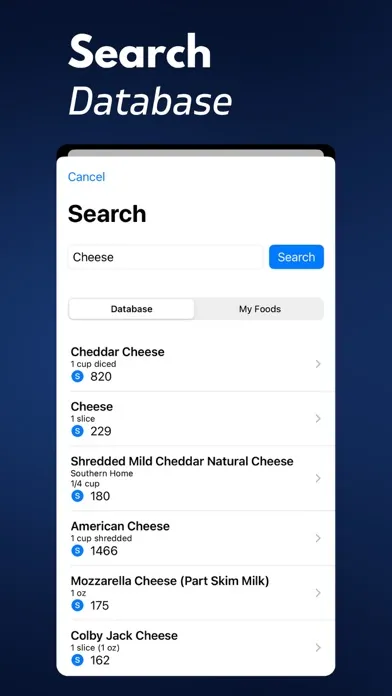 Sodium Tracker+ Screenshots