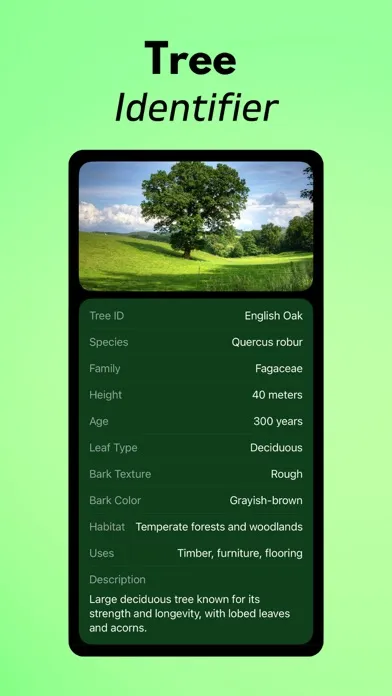 Tree Identifier AI: TreeIQ Screenshots