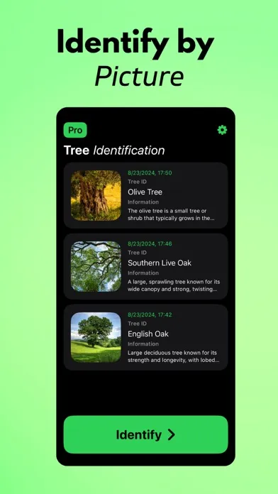 Tree Identifier AI: TreeIQ Screenshots