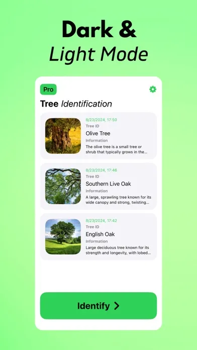 Tree Identifier AI: TreeIQ Screenshots