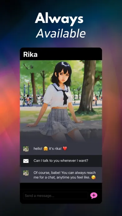 Capturas de pantalla de Waifu Chat AI Anime Girlfriend