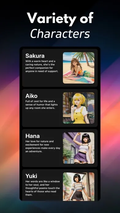 Capturas de pantalla de Waifu Chat AI Anime Girlfriend