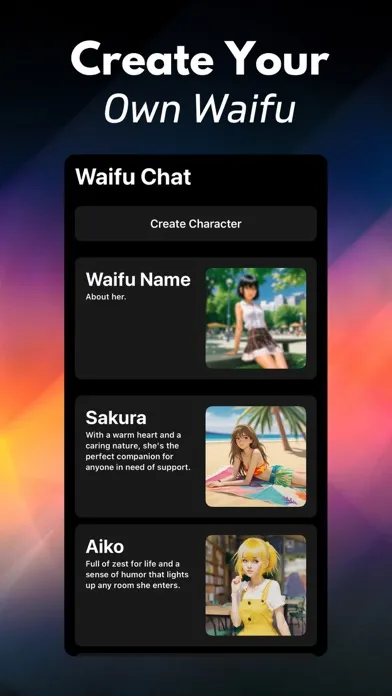 Capturas de pantalla de Waifu Chat AI Anime Girlfriend