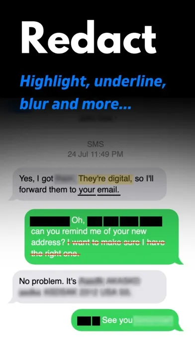 صور Blur Text & Censor: Redact