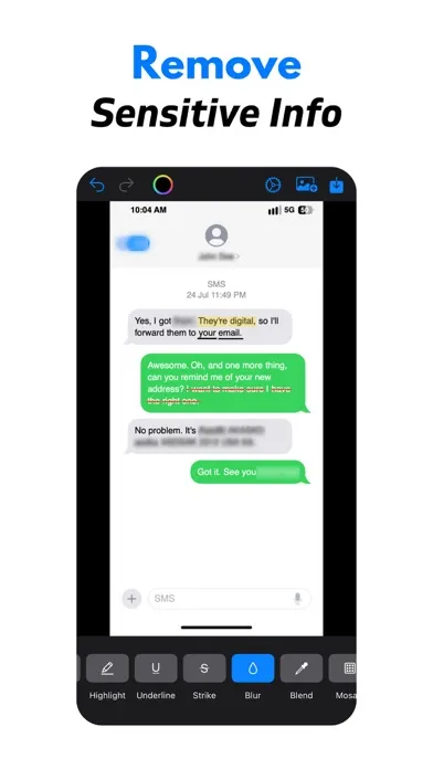 صور Blur Text & Censor: Redact