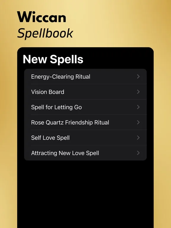 Screenshot di Wicca: Witchcraft & Spells iPad 