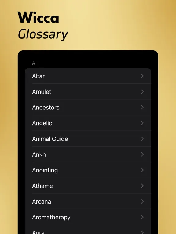 Screenshot di Wicca: Witchcraft & Spells iPad 