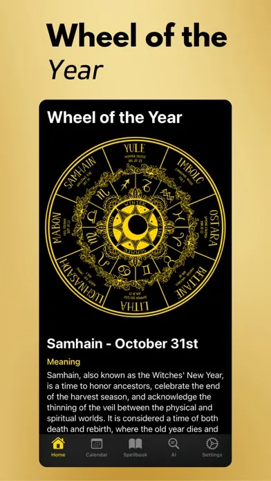 Screenshot di Wicca: Witchcraft & Spells