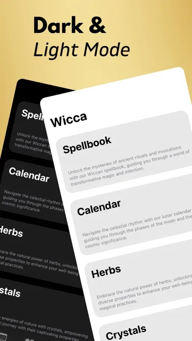 Screenshot di Wicca: Witchcraft & Spells