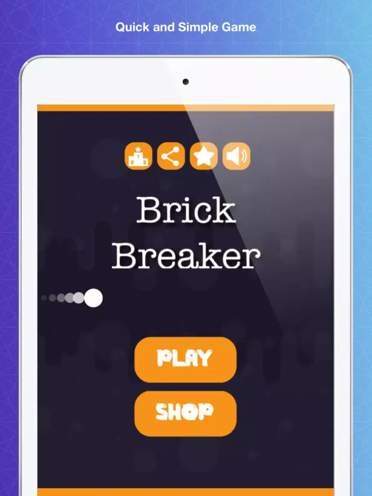 Capturas de pantalla de Brick Breaker - Enjoyable Game iPad 