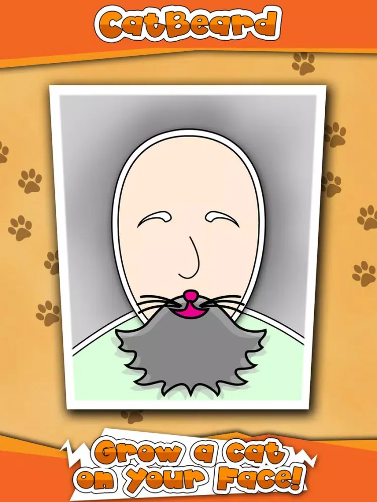 Cat Beard- Create Your Own Cat Beard iPad  스크린샷