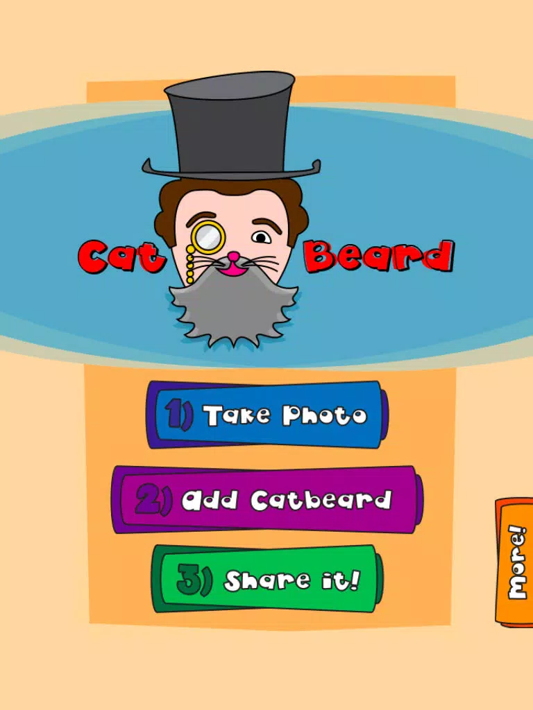 Cat Beard- Create Your Own Cat Beard iPad  سکرین شاٹس