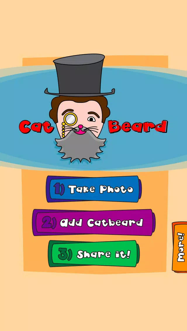 Cat Beard- Create Your Own Cat Beard سکرین شاٹس