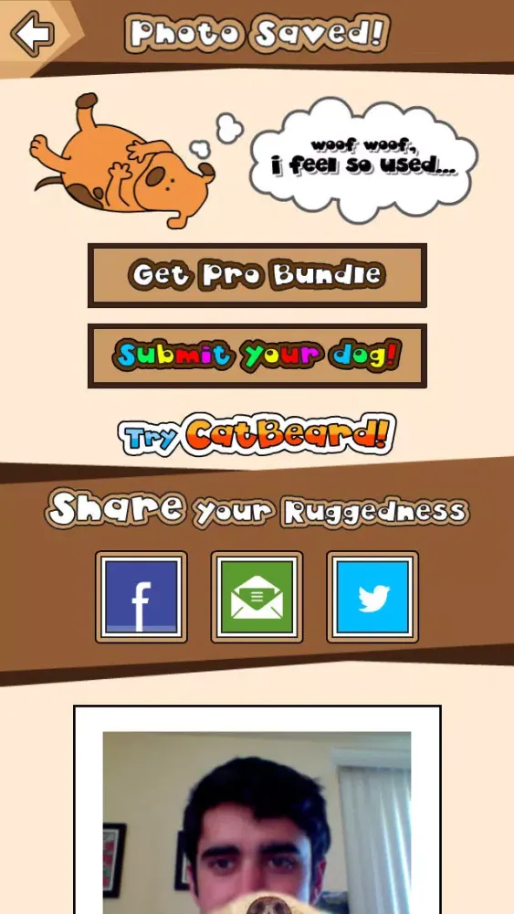 Screenshot di Dog Beard- Create Your Own Dog Beard