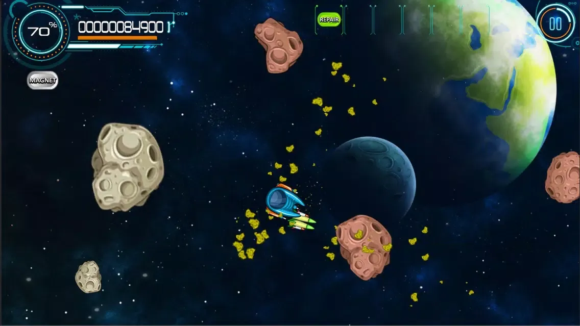 Galaxy - Space Adventure سکرین شاٹس