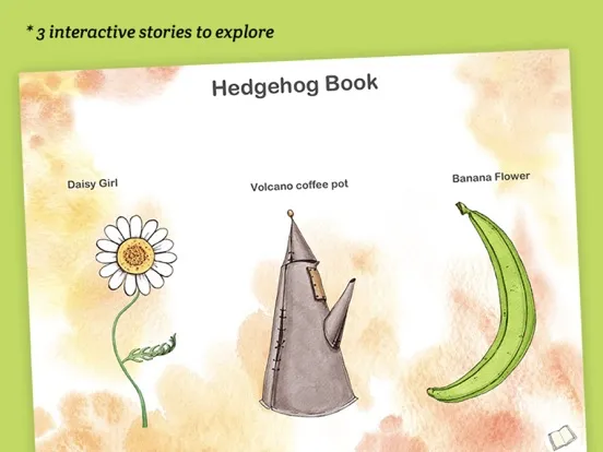 Hedgehog Book iPad  Screenshots