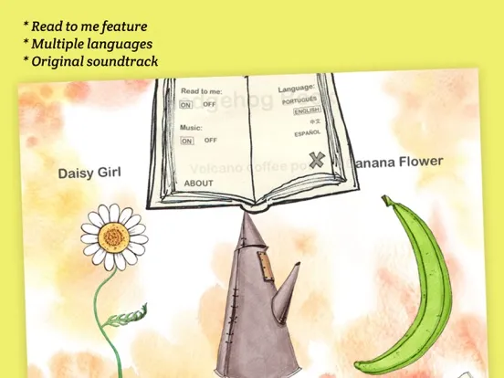 Hedgehog Book iPad  Screenshots