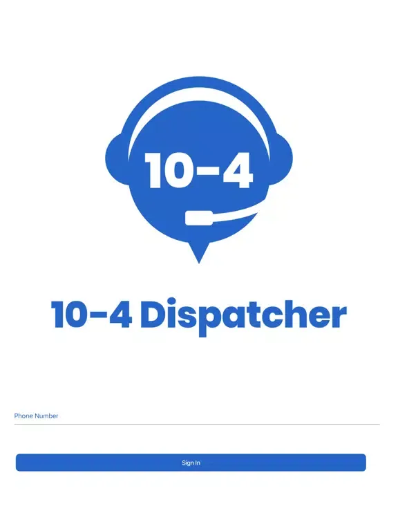 10-4 Dispatcher iPad  Ekran Görüntüleri
