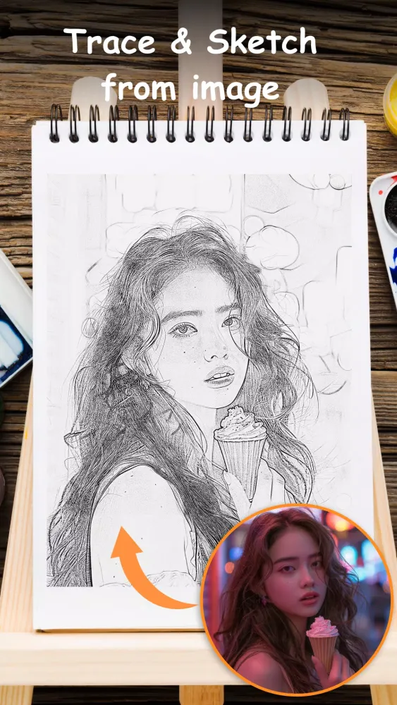 AR Draw to Sketch Photo 스크린샷
