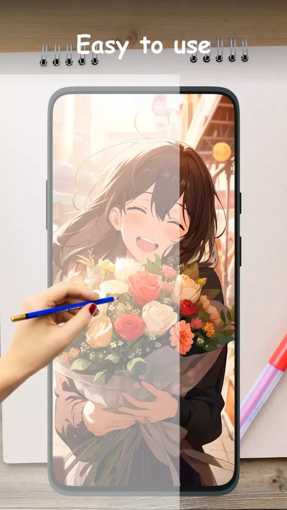 AR Draw to Sketch Photo 스크린샷